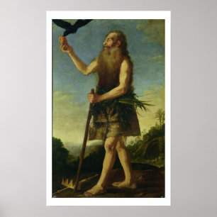 Pôster St. Onuphrius (óleo em canvas)