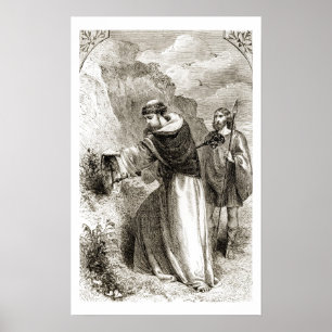 Pôster St. Patrick marking Connal's shield with the Cross