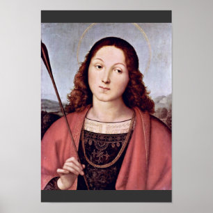 Poster St. Sebastian por Raffael (a melhor qualidade)