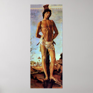 Poster St. Sebastian por Sandro Botticelli