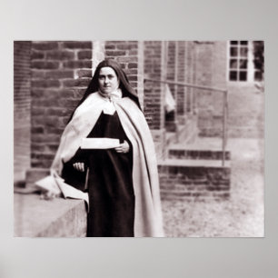Pôster St. Therese de Lisieux.