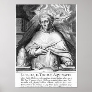 Pôster St Thomas Aquinas