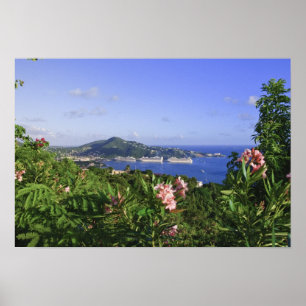 Poster St. Thomas, Ilhas Virgens Americanas. Charlotte