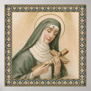 Poster Sta. Rita de Cássia (M 015)