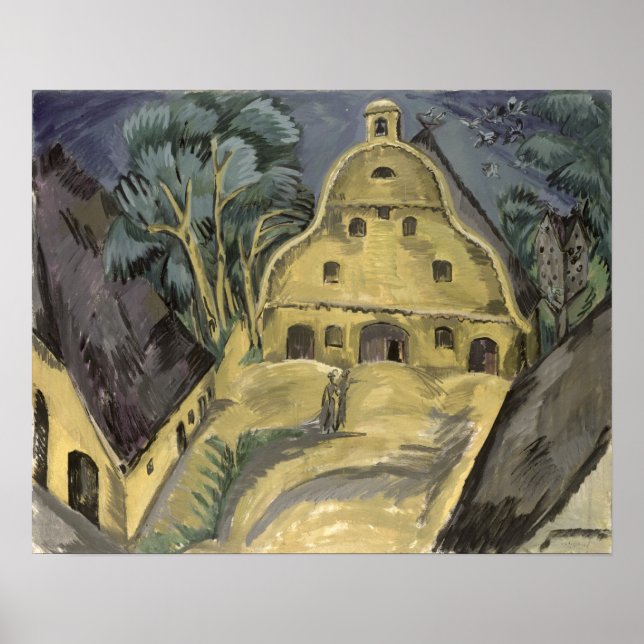 Poster Staberhof Farm on Fehmarn I, 1913 (Frente)