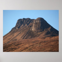 Poster Stac Pollaidh Scotland