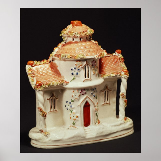 Pôster Staffordshire cottage, c. 1860 (Frente)