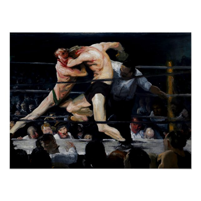 Pôster Stag em Sharkey's 1909 (Frente)