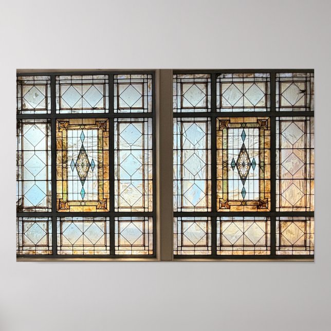 Poster Stained Glass (Frente)