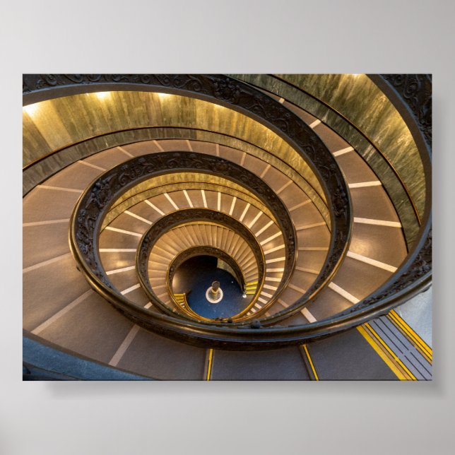 Poster Staircases in Vatican Museum  (Frente)