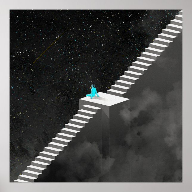 Poster Stairway To The Stars (Frente)