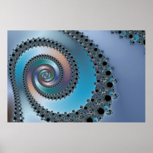 Poster Stairwell - Fractal