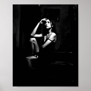 Poster Stairwell Wait