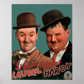 Poster STAN OLIVER Laurel e Hardy Movie
