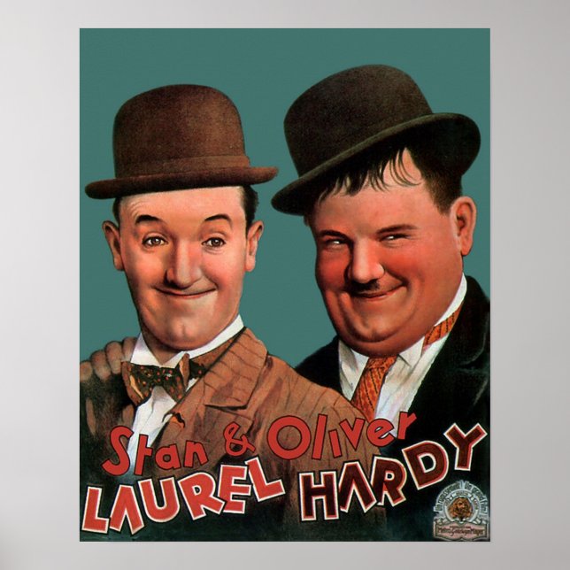 Poster STAN OLIVER Laurel e Hardy Movie (Frente)