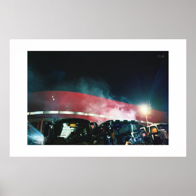 Poster "Standard Away with Royal Antwerp FC" (Frente)