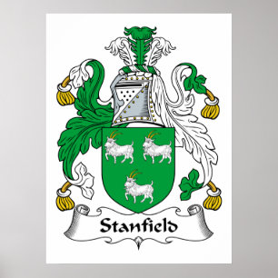 Pôster Stanfield Family Crest