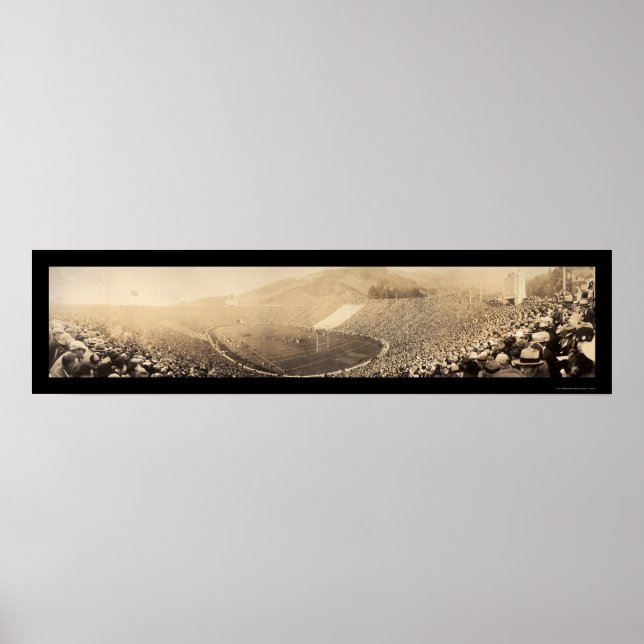 Poster Stanford Cal Futebol Photo 1926 (Frente)