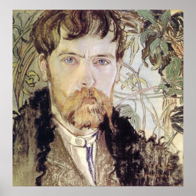 Pôster Stanislaw Wyspianski Autorretrato, 1902 (Frente)