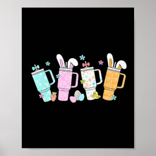 Poster Stanley Tumbler na Páscoa Retro Tumbler inspirou g