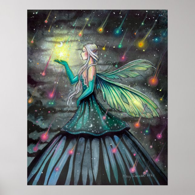 Poster Star Chás Fairy Fantasy Art de Molly Harrison (Frente)
