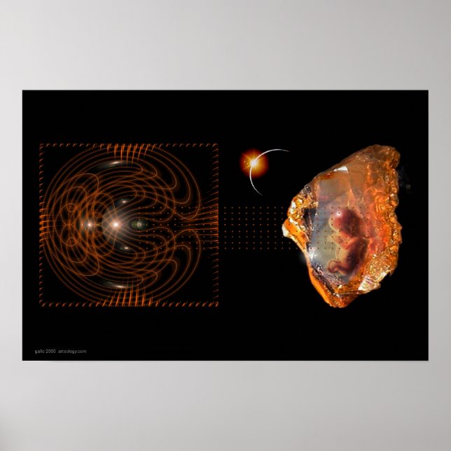 Pôster Star Child por Gregory Gallo (Frente)