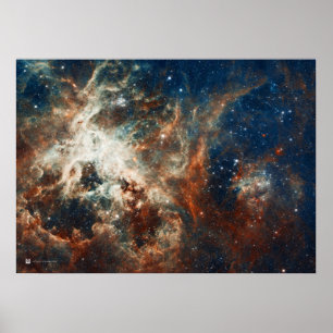 Poster Star Fatory 30 - Telescópio Espacial Hubble da NA