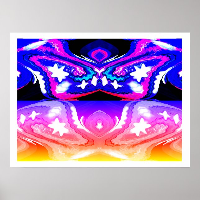 Poster Star life in outer space art (Frente)