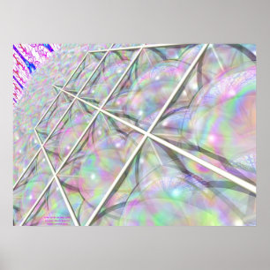 Pôster Star Tetra Bubble Grid