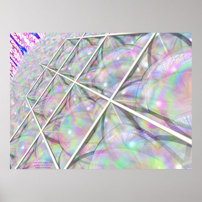 Pôster Star Tetra Bubble Grid (Frente)