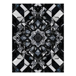 Pôster Starburst de Cristal Mectrônico TX-400