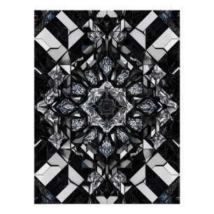 Pôster Starburst de Cristal Mectrônico TX-400