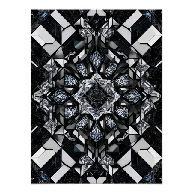 Pôster Starburst de Cristal Mectrônico TX-400 (Frente)