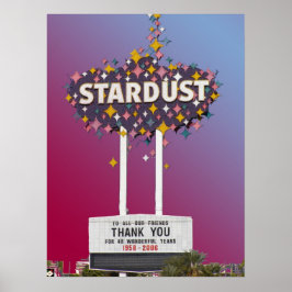 Poster Stardust Las Vegas 2006