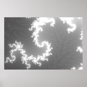 Poster Starlight em preto e branco