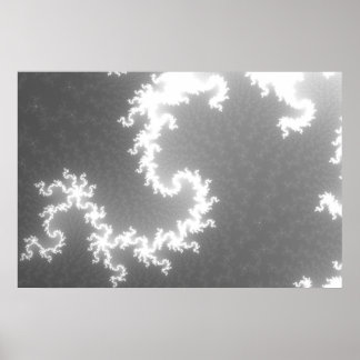 Poster Starlight em preto e branco