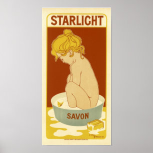 Pôster Starlight Vintage Soap Ad