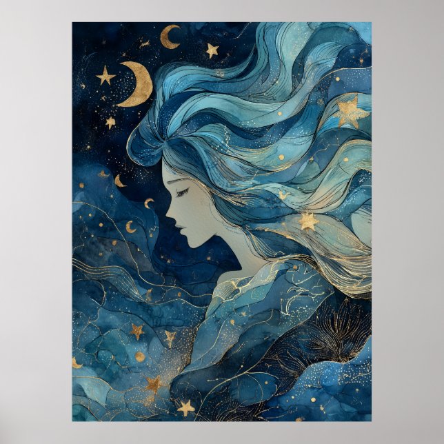 Poster Starlit Dream Goddess (Frente)