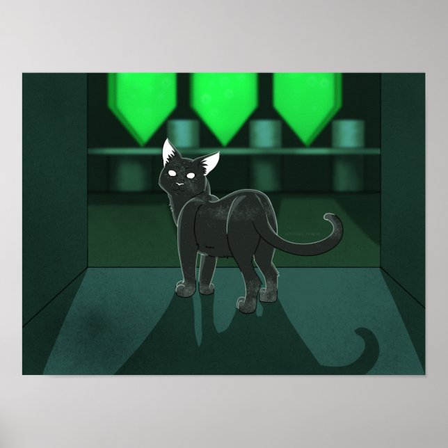 Poster Starry Cat (Frente)