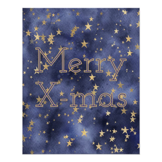 Pôster Starry Night (Frente)