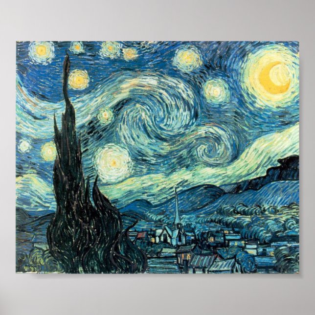Poster Starry Night (Frente)