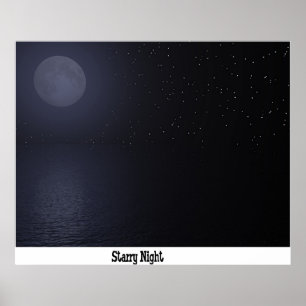 Poster Starry Night