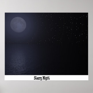 Poster Starry Night