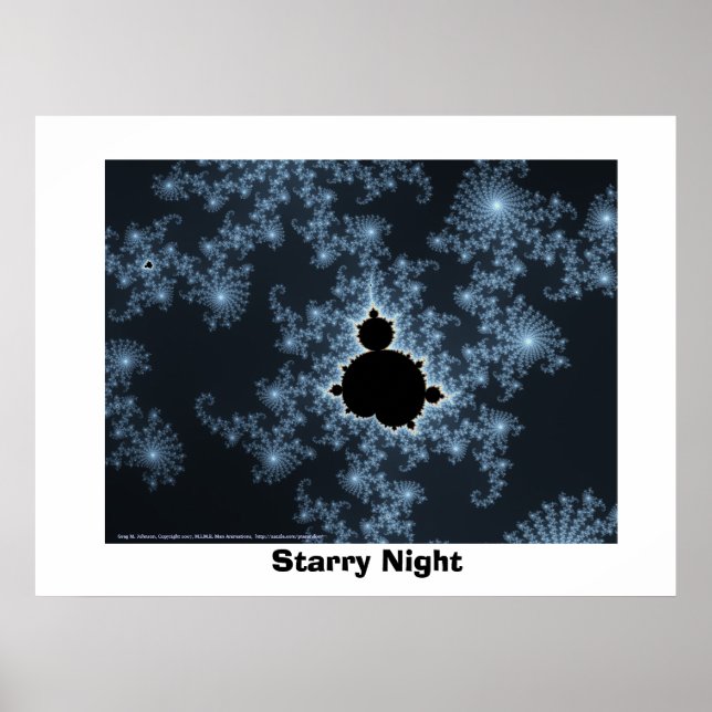 Pôster Starry Night (Frente)