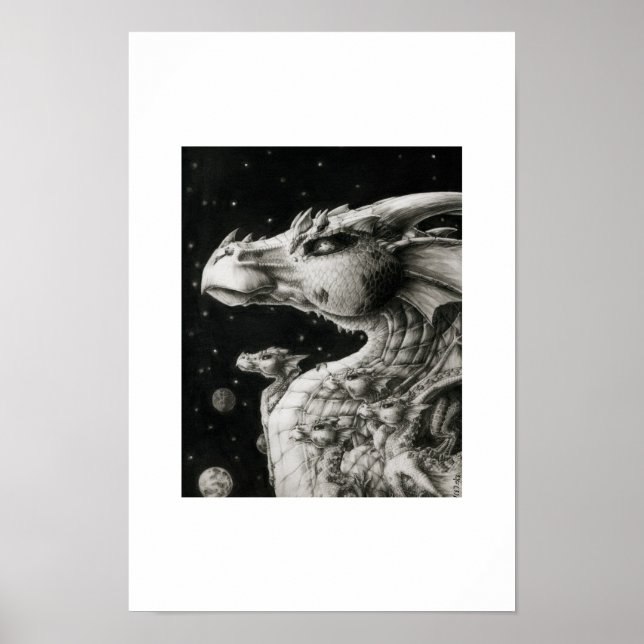 Pôster Starry Night (Frente)