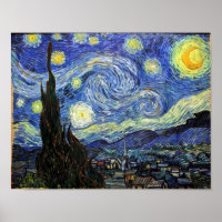 Starry Night Por Vincent Van Gogh 1889