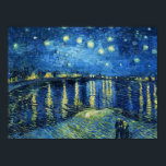 Poster Starry Night sobre o Rhone Vincent van Gogh<br><div class="desc">VOCÊ PODE TAMBÉM GOSTAR: com com com</div>