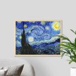 Poster Starry Night Vincent van Gogh<br><div class="desc">Poster impressão da pintura de Starry Night por Vincent van Gogh</div>