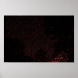 Poster Starry Night, West Virginia