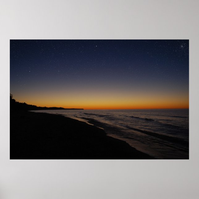 Poster Starry Sunset (Frente)